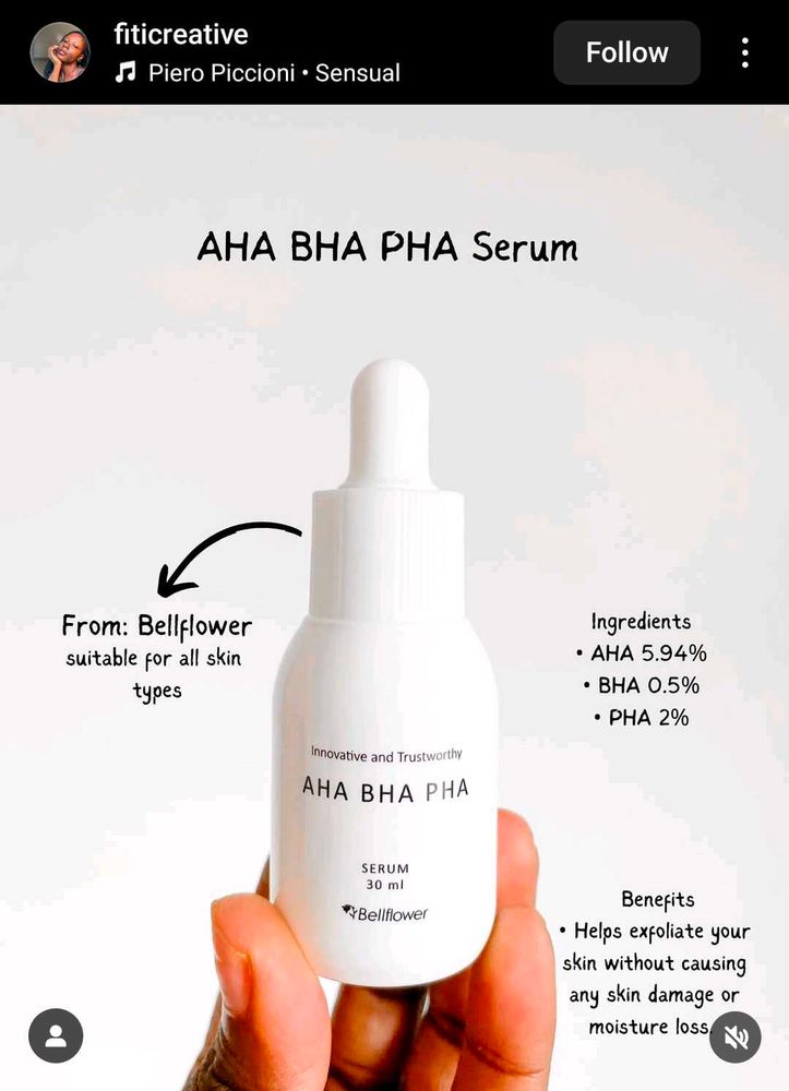 KOREAN BELLFLOWER AHA BHA PHA SERUM🫧