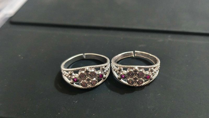 pure silver Toe Rings