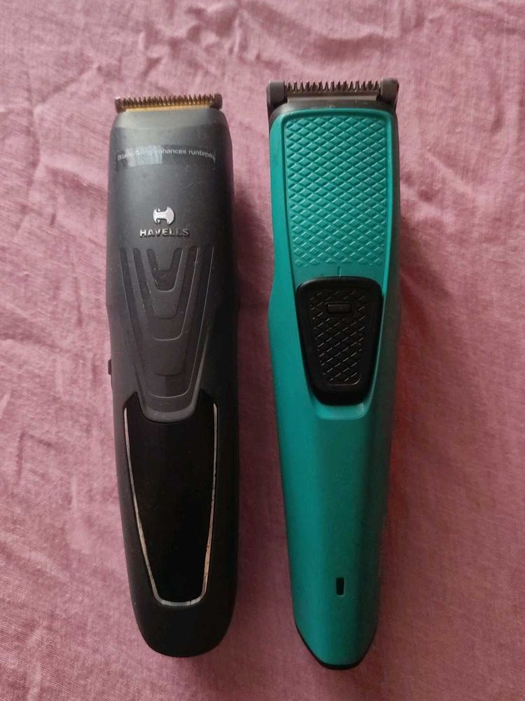 Havells  and Phillips Cordless Trimmers