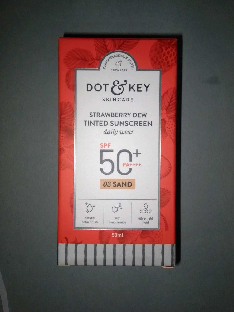 Dot and key Tinted sunscreen