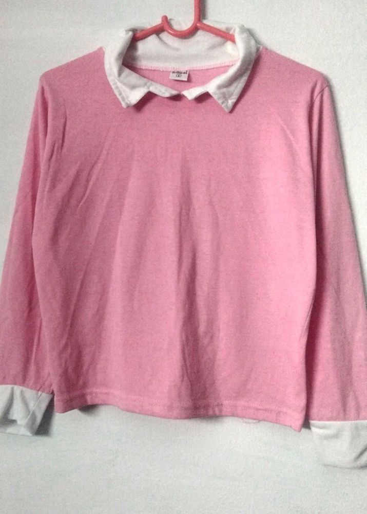 Pink Long Sleeve Top💕