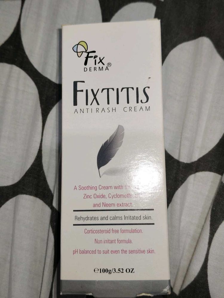 Fixtitis Anti-Rash Cream