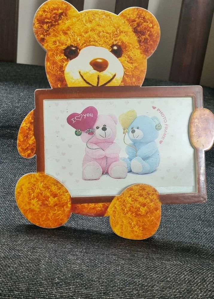 Teddy Photo Frame For Kids