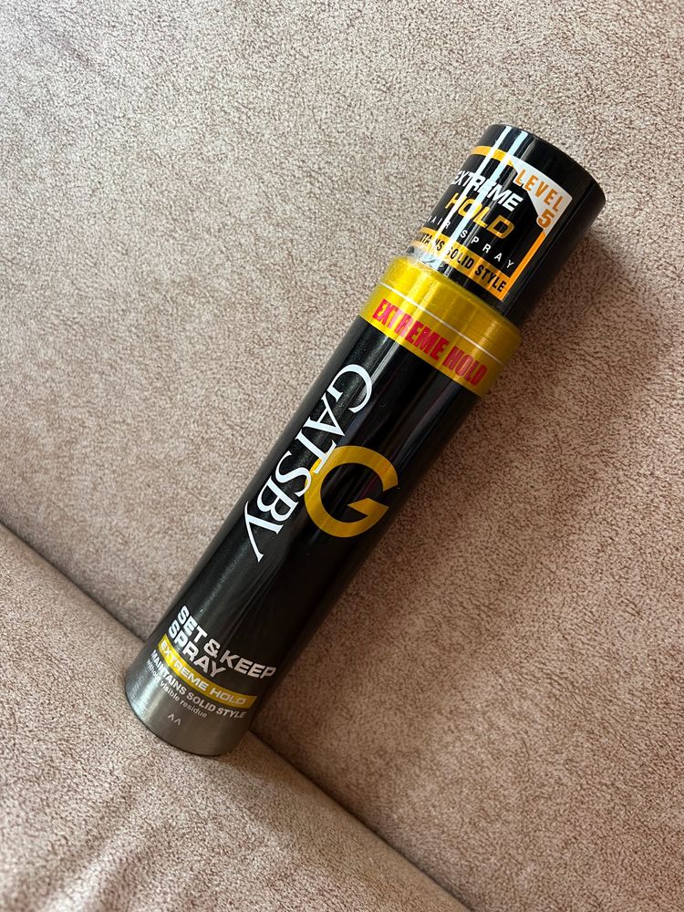 GATSBY SET &amp; KEEP EXTREME HOLD HAIR SPRAY (New)