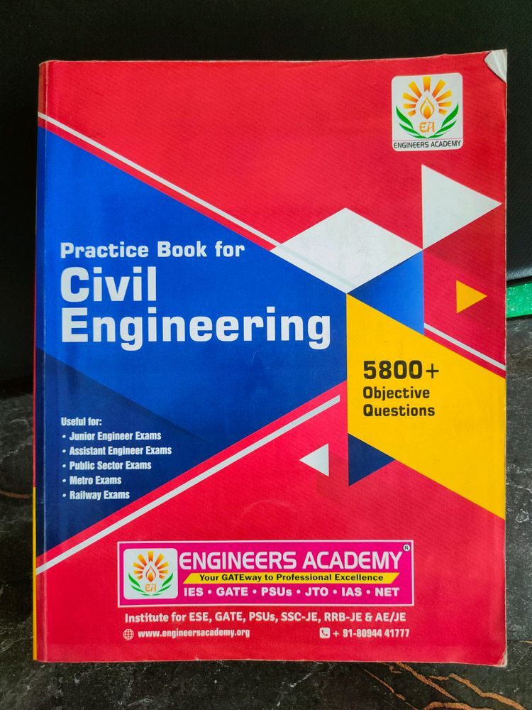 Practice Book for Civil Engineering