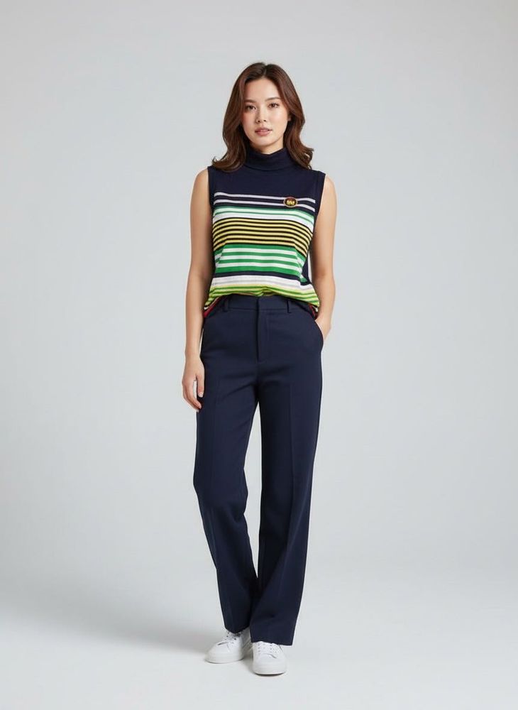 Striped Sleeveless Top