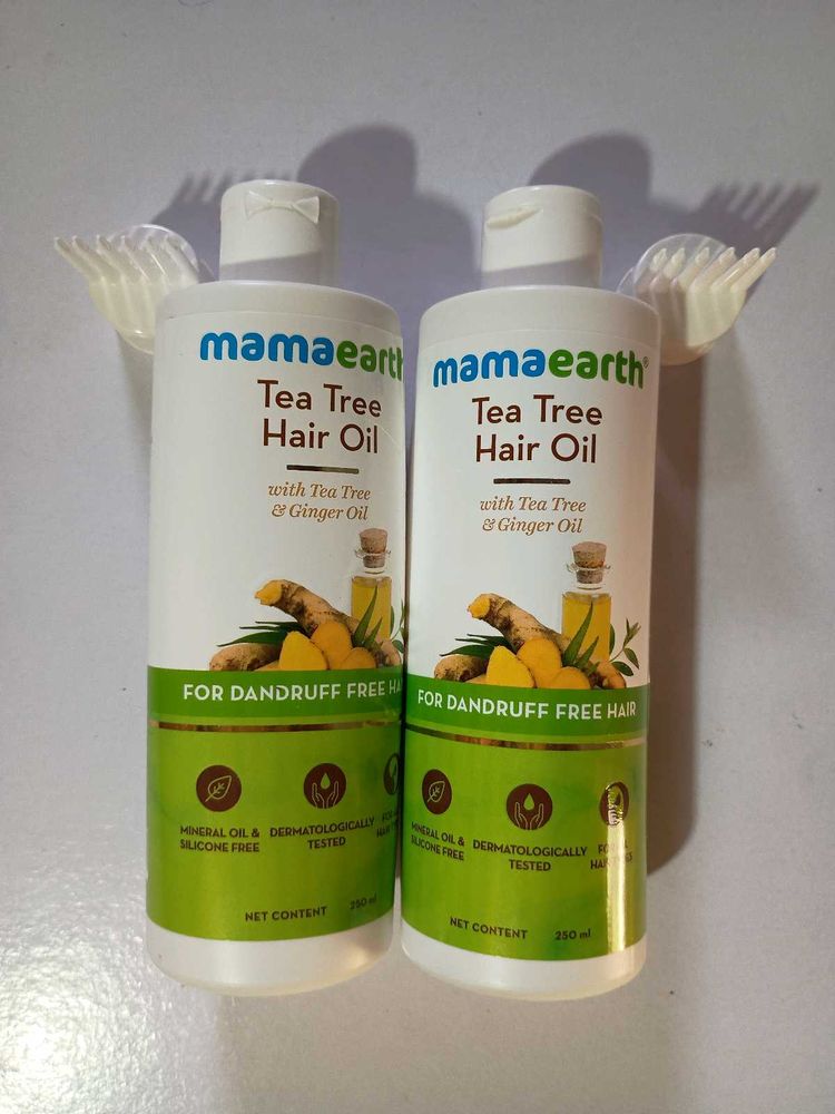 Pack Of 2 Tea Tree Hair Oil