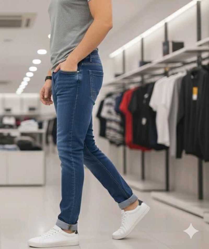 Stylish Blue Denim Jeans
