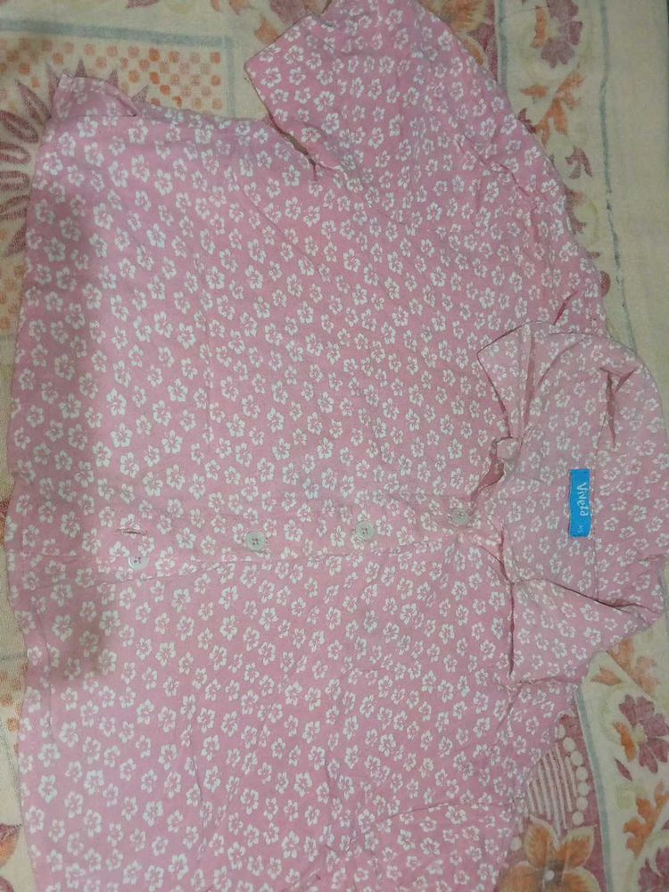 Floral Crop Shirt