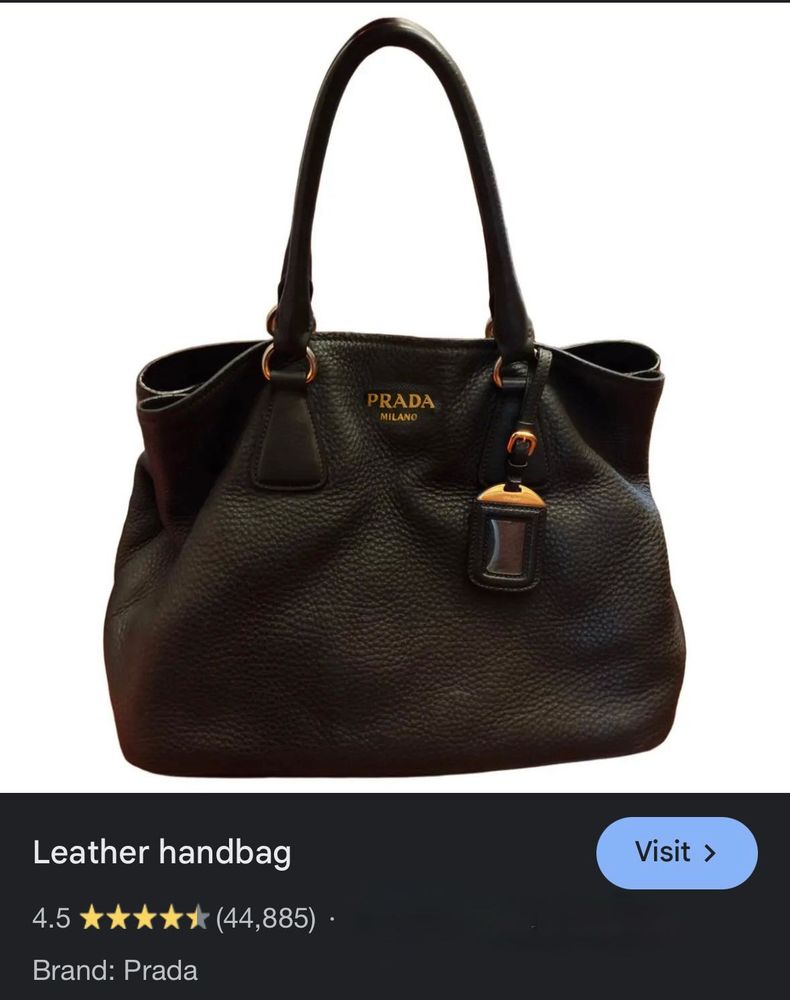 PRADA Leather Handbag