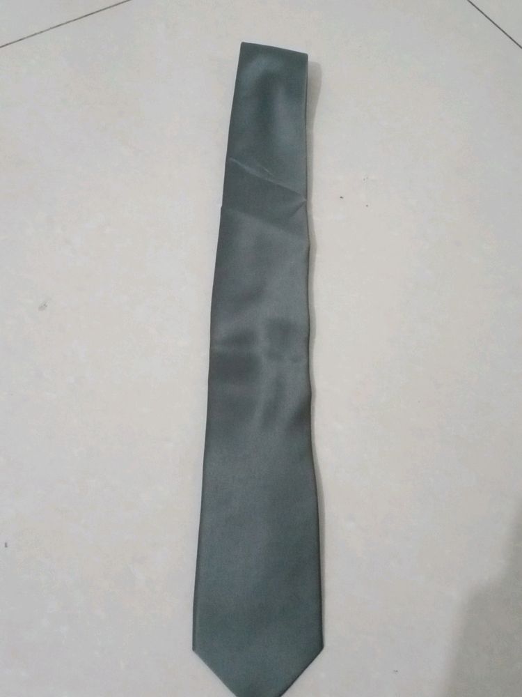 Gray Color Tie For Men