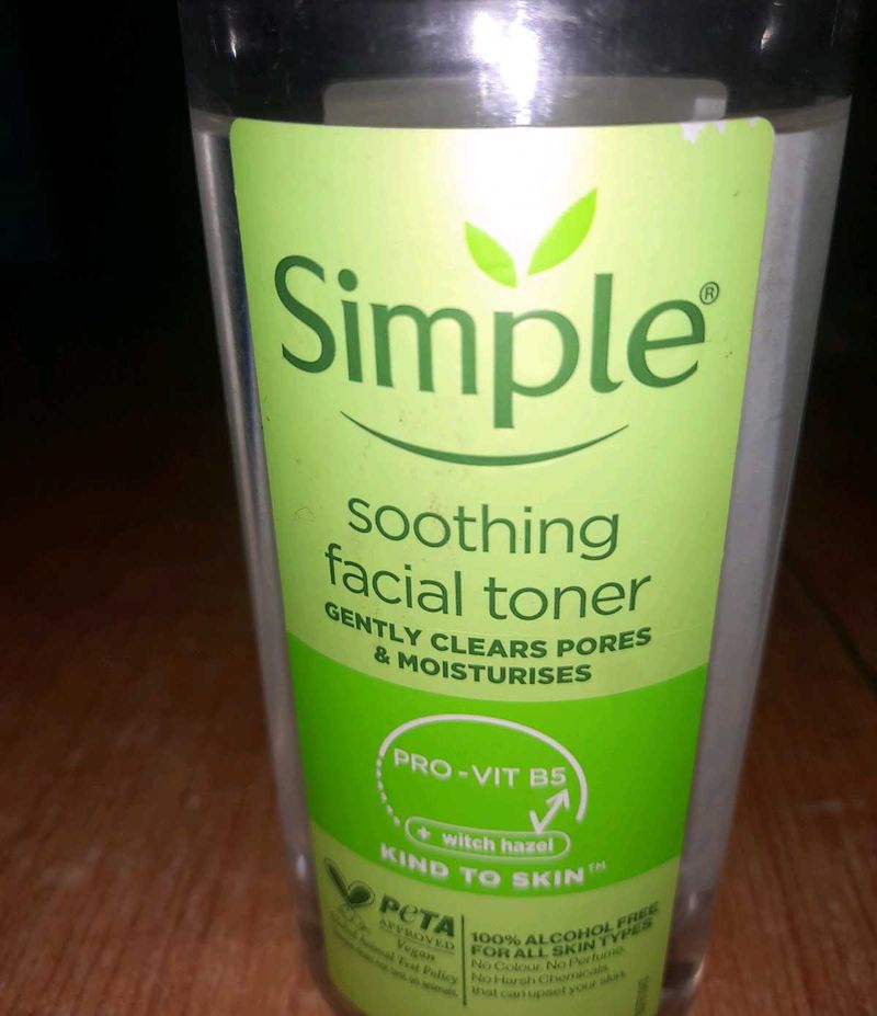 Simple Soothing Facial Toner - 200 ml