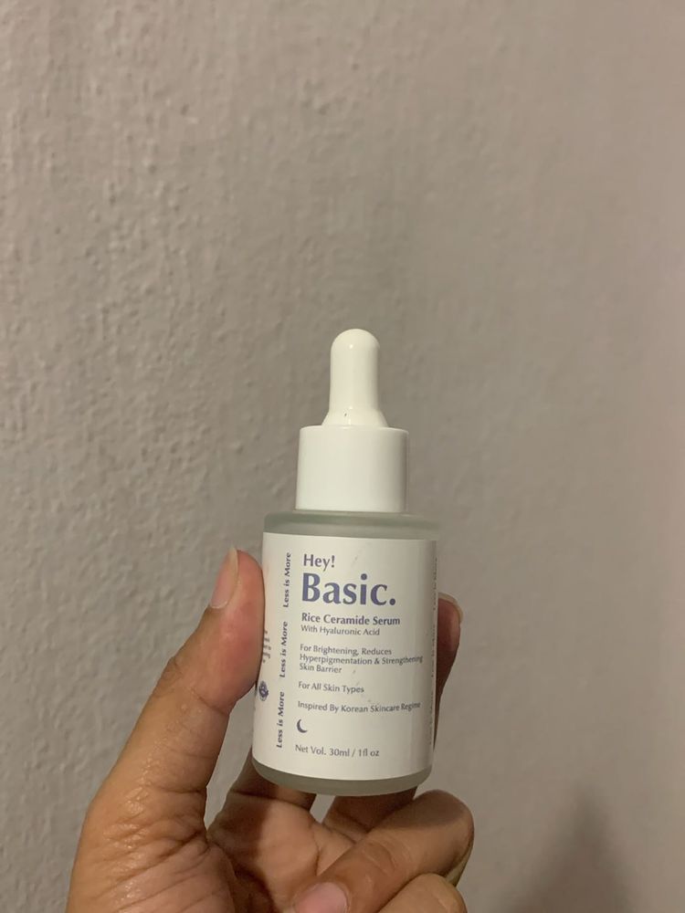Hey Basic Rice Ceramide And Niacinamide Serum