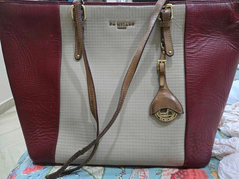 Da Milano Leather Handbag