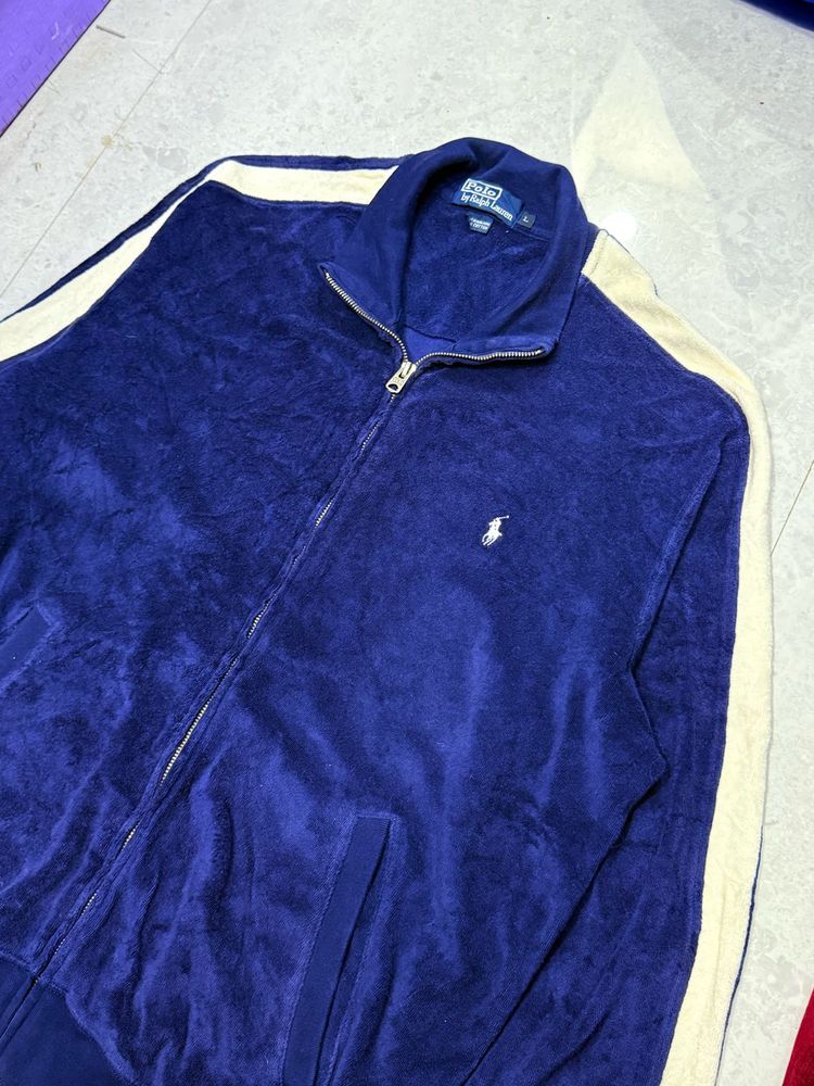 Ralph Lauren Velvet Zip Jacket