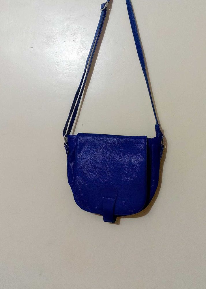 Blue Crossbody Bag