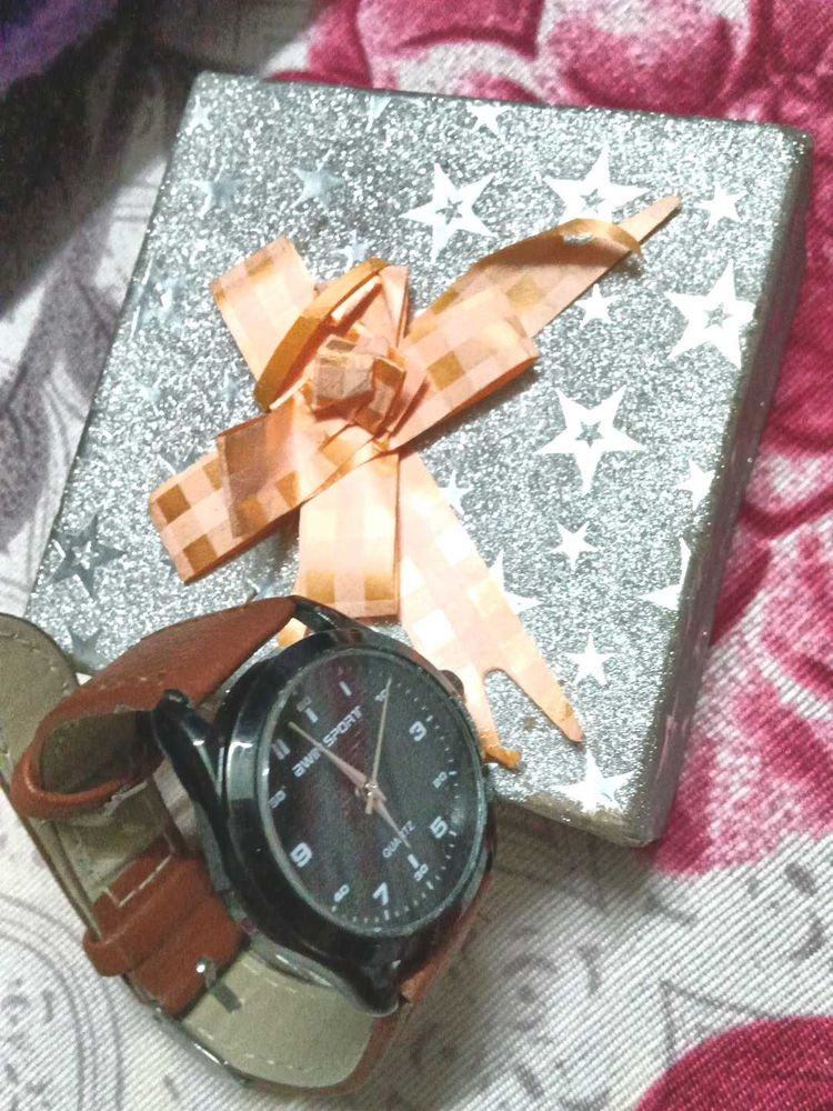 Stylish Brown Watch