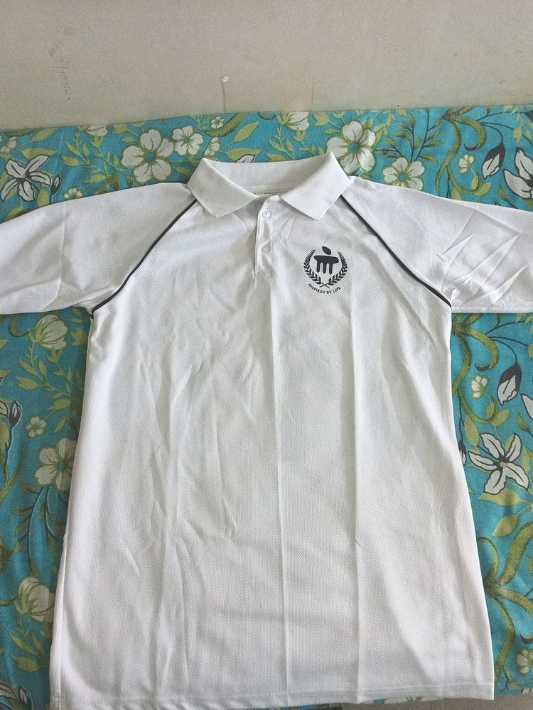 White Color Cricket Jersey (Top Only)