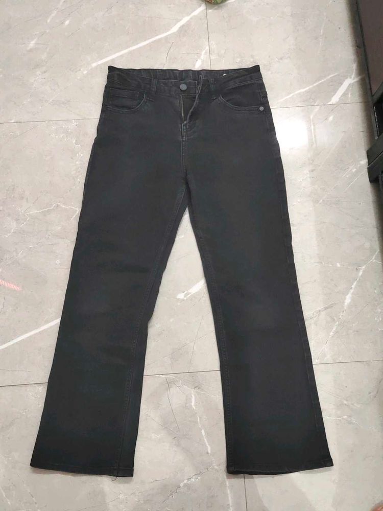 Black Bootcut Jeans