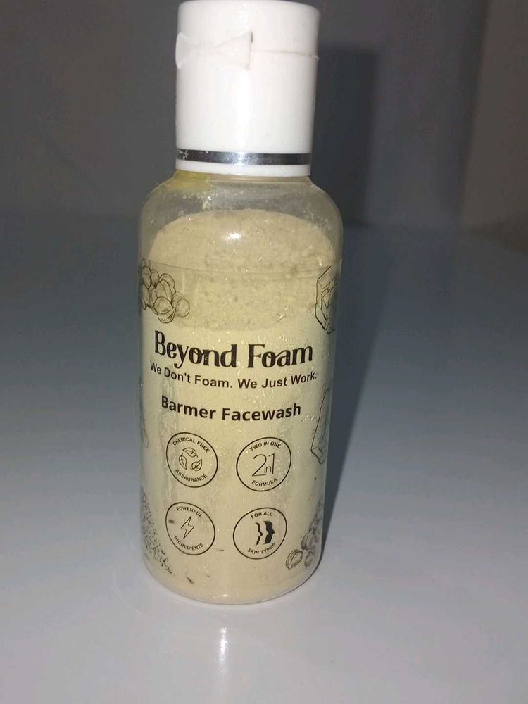 Beyond Foam Barmer Facewash
