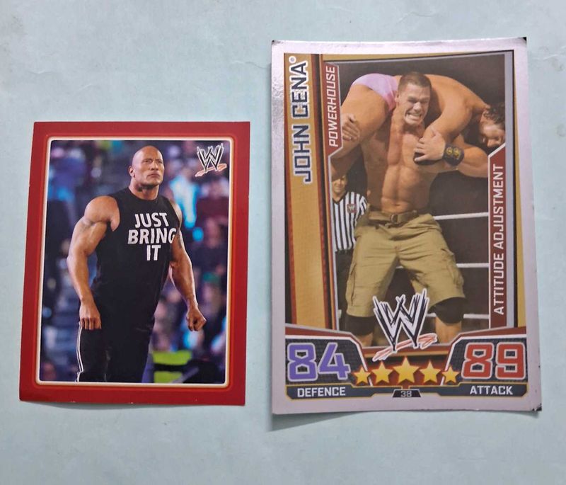 SLAM ATTAX CARD AND STICKER