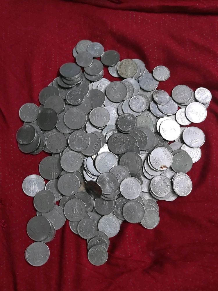 1rupee 2rupee Coins Change 350rs