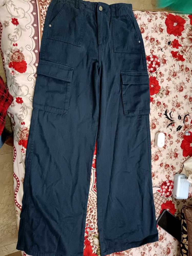 Cargo Jeans In Blue