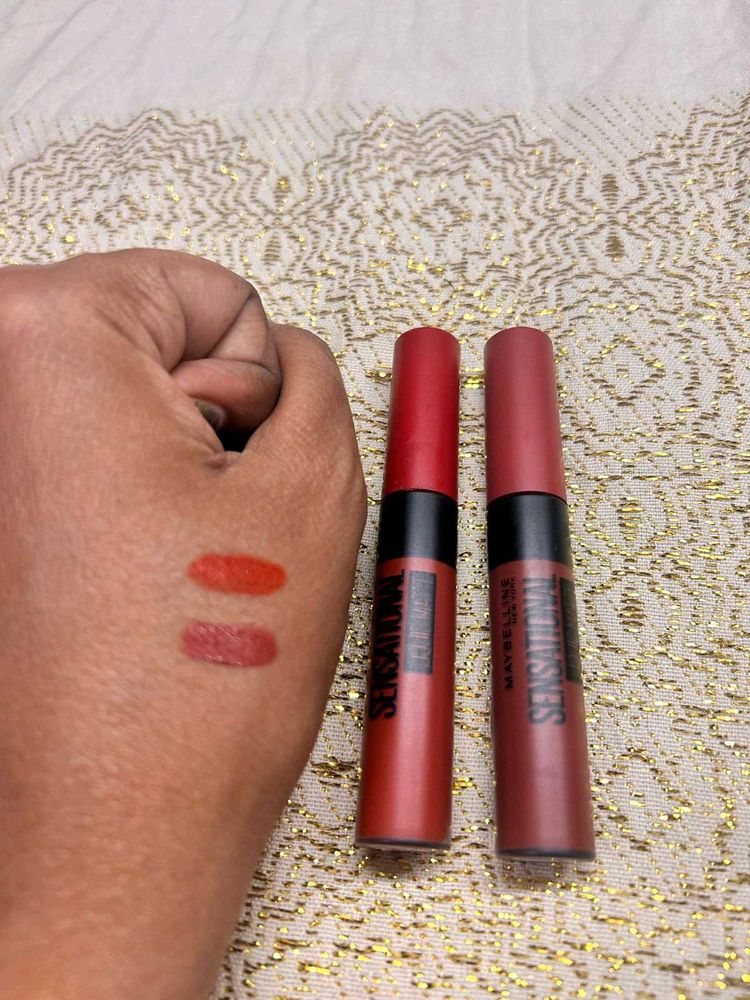 Maybelline liquid lipsticks