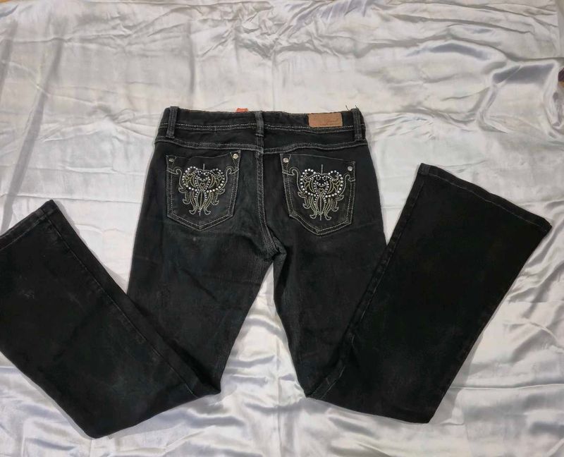 Y2K Denim Low Waist Vintage