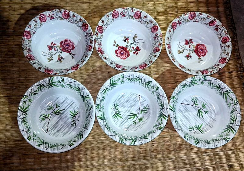 Six Piece Dinner Set Accessories Bowl