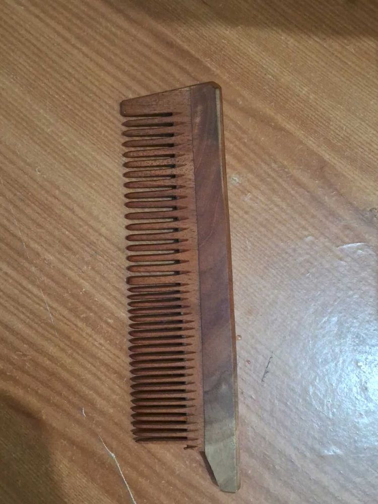 Wooden Hair Comb neem