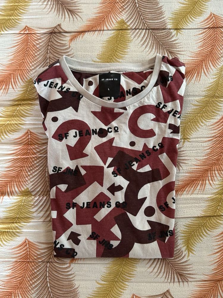 Brown T-shirt