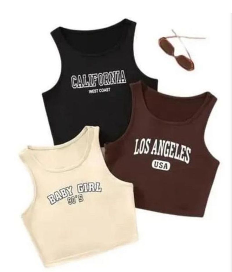 Trendy Tank Tops - Set of 3