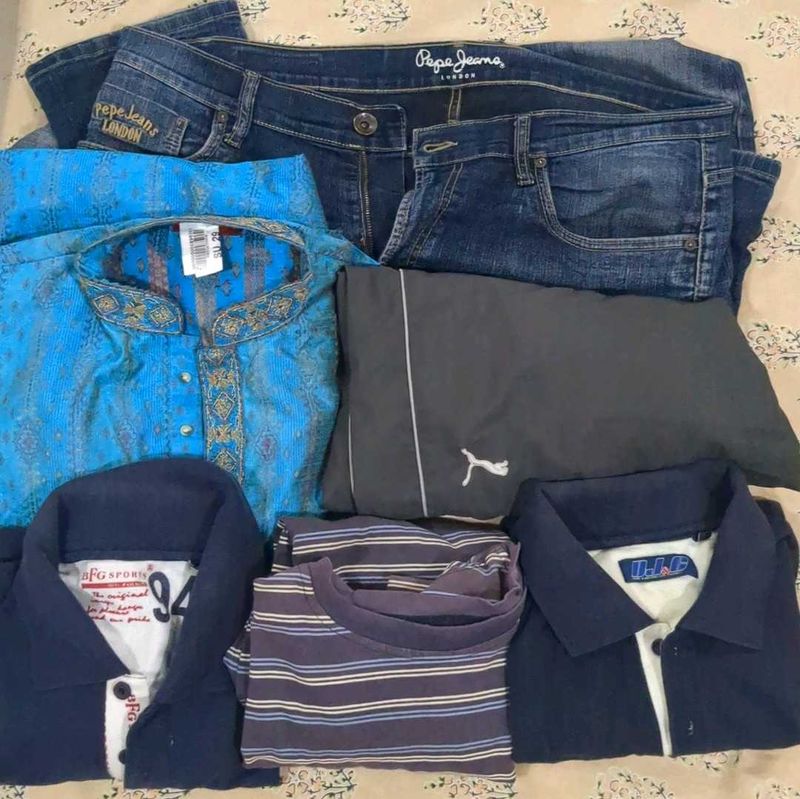 6 Men Clothing At Just 150
