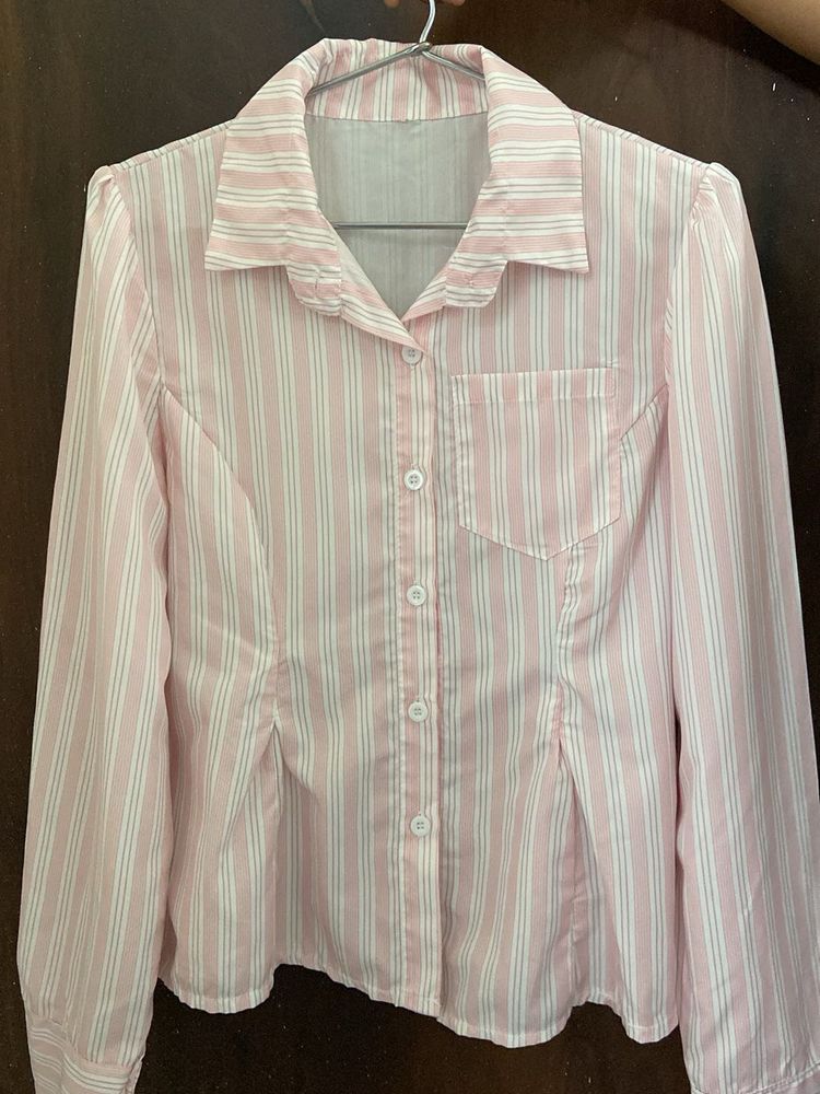 Pocket Placket Blouse From Savana