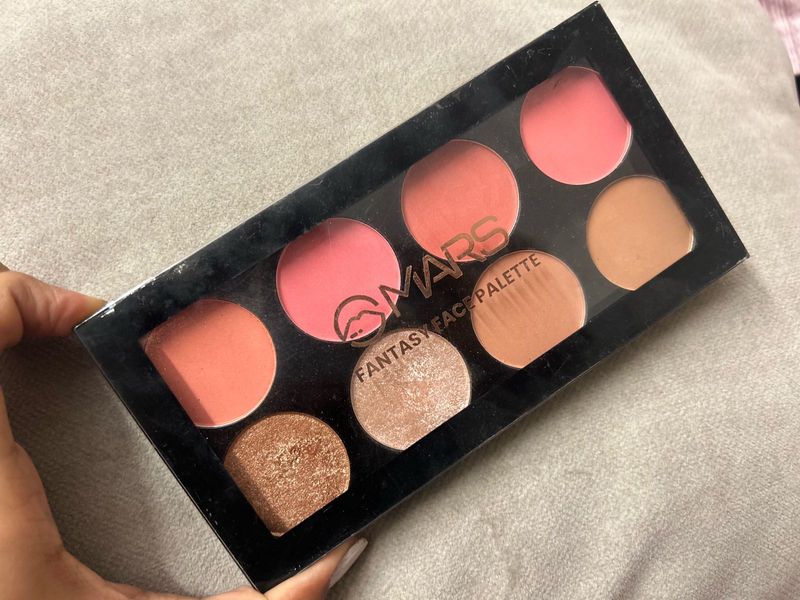Mars Fantasy Face Palette- Blush &amp; Highlighter