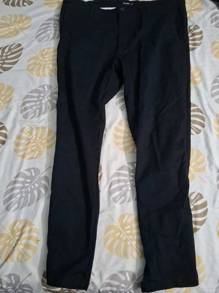 Black Straight Leg Pants