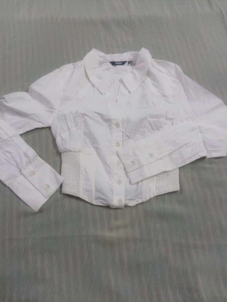 White Blouse with Detail