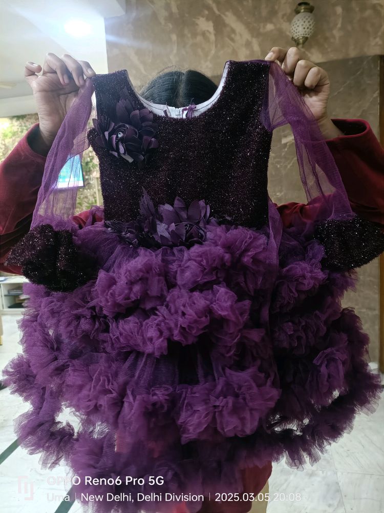 Girls Dress Party Wear Frok