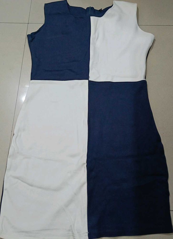Two-Tone Casual Dress