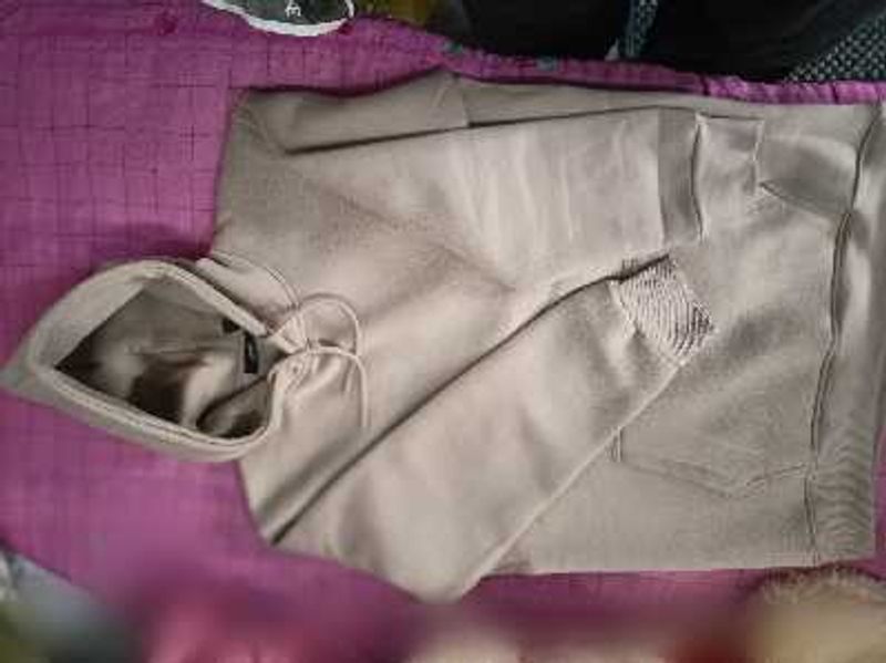 Comfortable Beige Hoodie