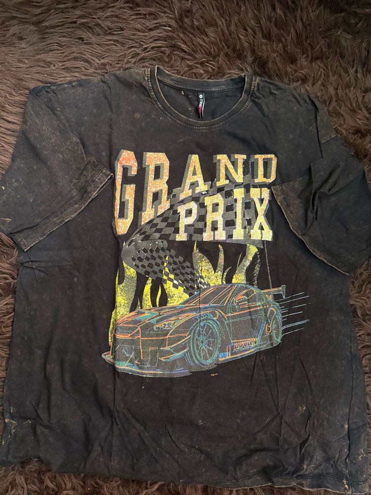 Grand Prix Graphic Oversize Tee