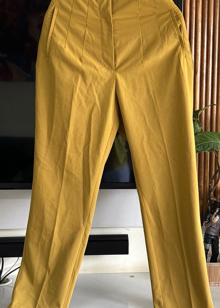 Brand -Wardrobe, Mustard Trousers