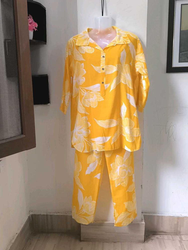 Floral Pajama Set (No Return)
