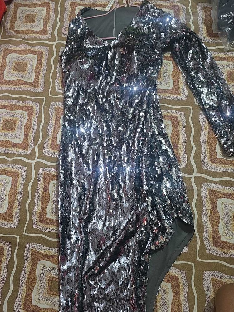 Slit Party Dress
