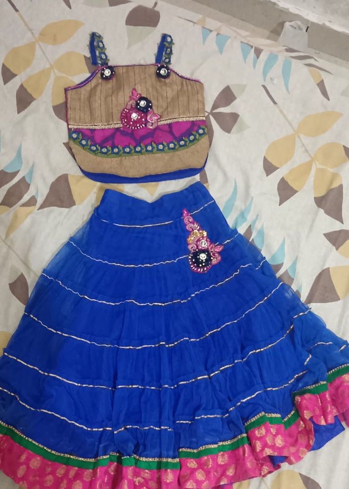 Cute Kids Lehenga Choli Set