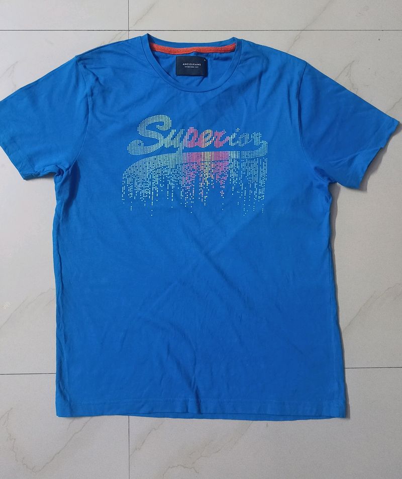Anziojeans Round Neck Tshirt