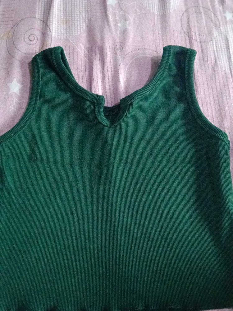 Green Tank Top