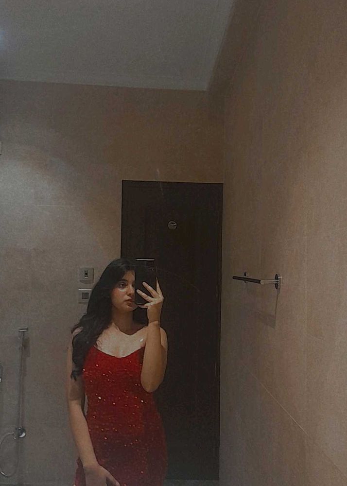 Red Sparkly Dress