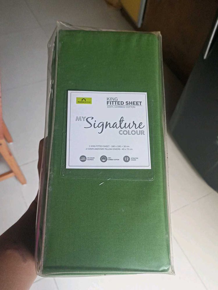 King Fitted Sheet - New